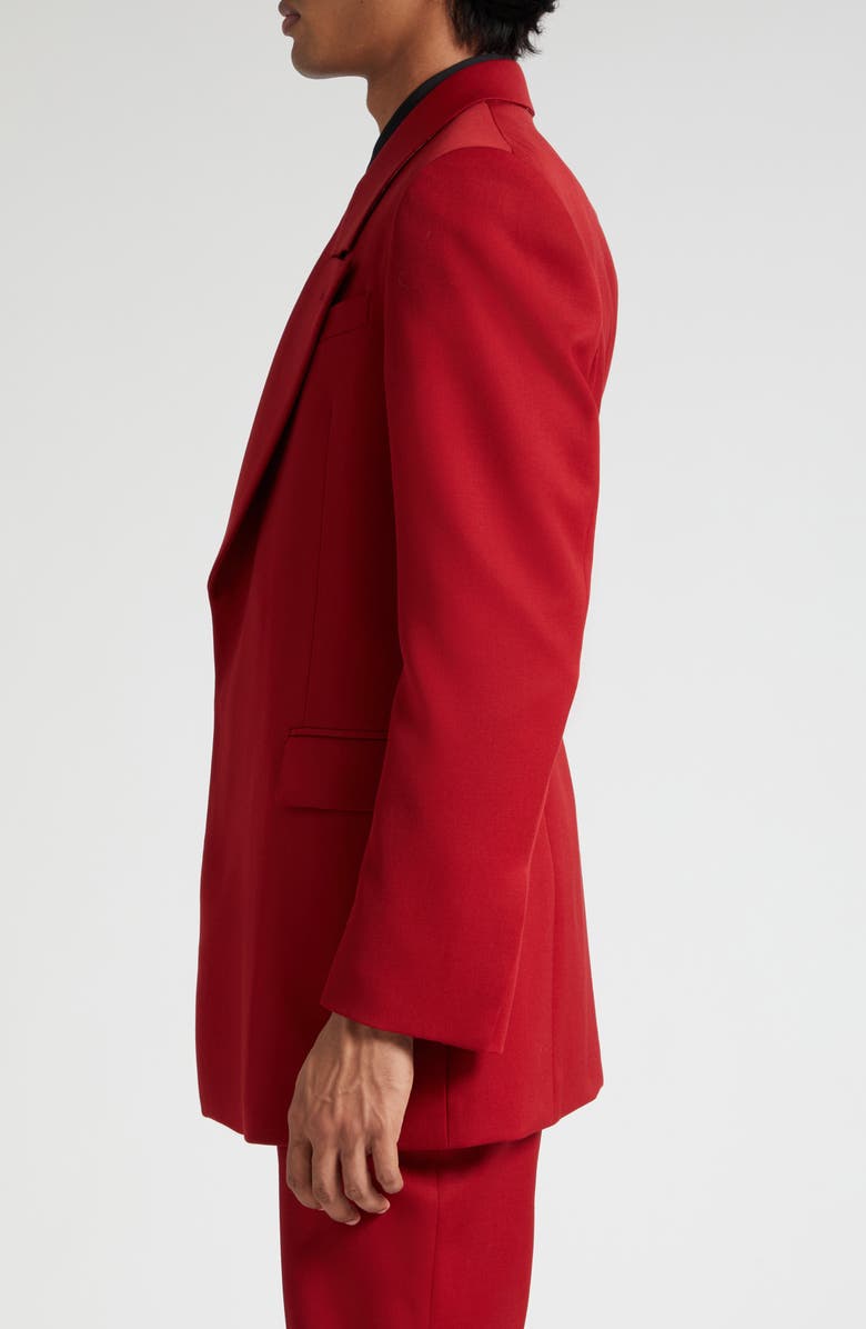 McQueen Horizontal Wool Blazer, Alternate, color, 