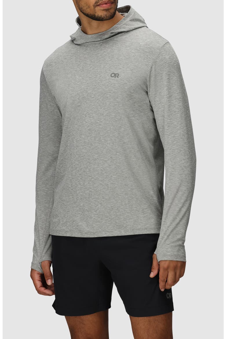 ActiveIce Spectrum Sun Hoodie, Main, color, GREY HEATHER