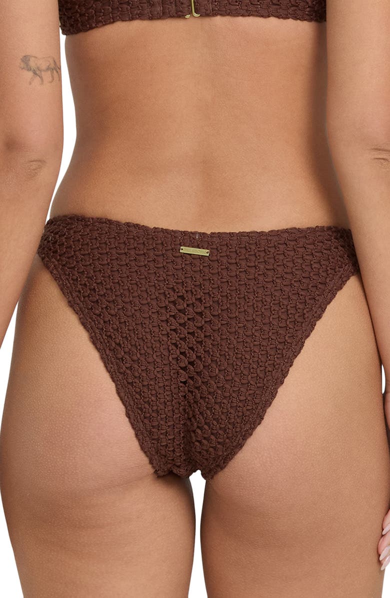 Billabong Twisted Tides Maui Bikini Bottoms, Alternate, color, Espresso