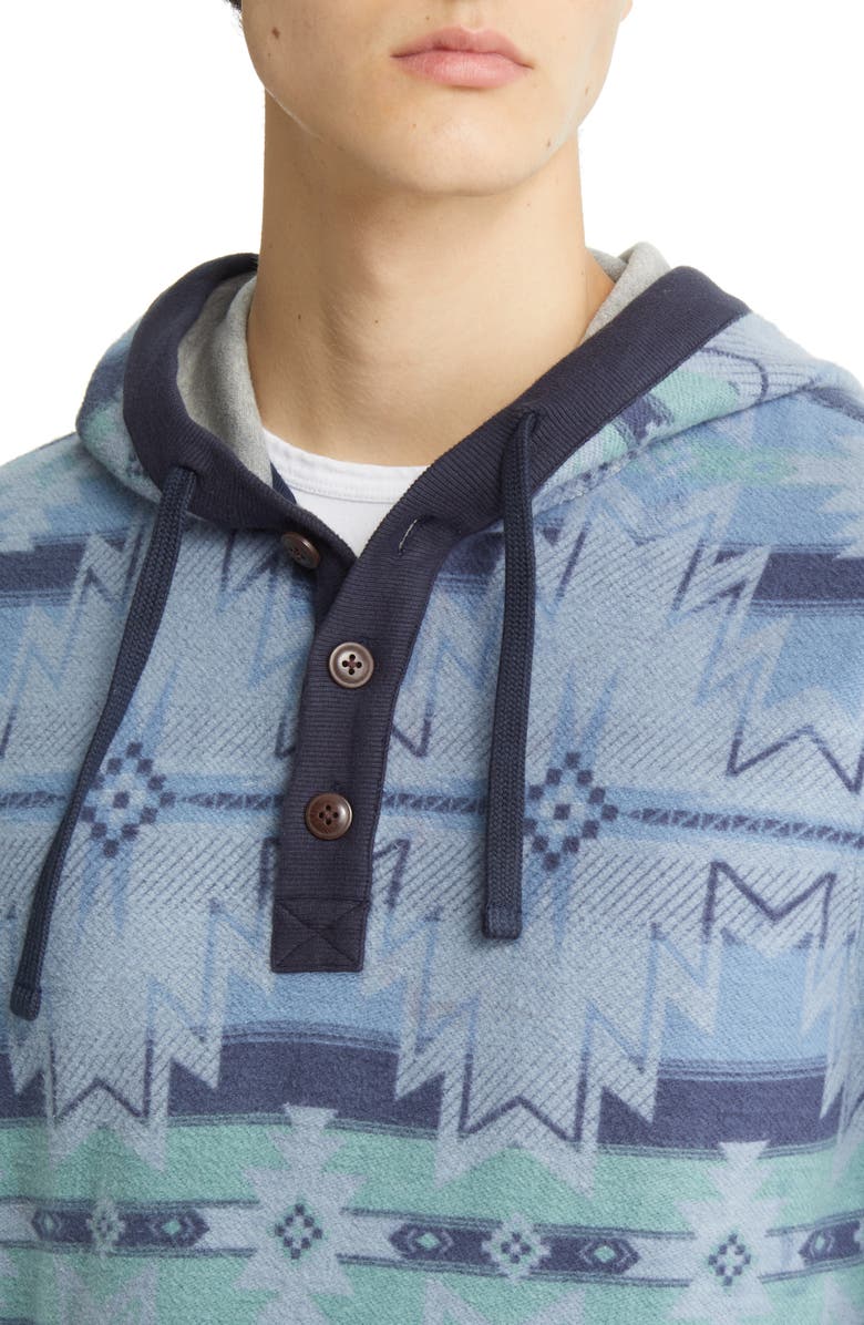 Faherty x Doug Good Feather Campfire Hoodie, Alternate, color,