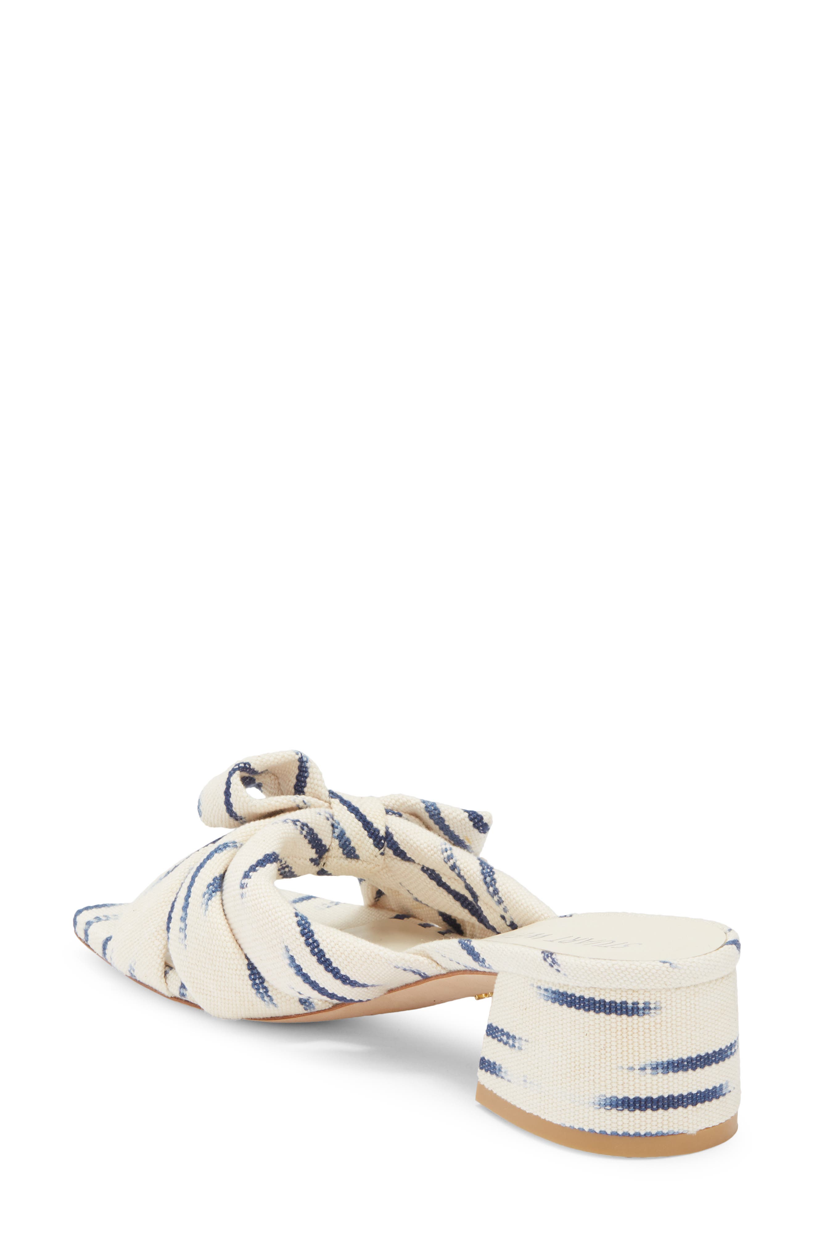 Sofia 45 Slide Sandal, Alternate, color, NATURAL/ INDIGO
