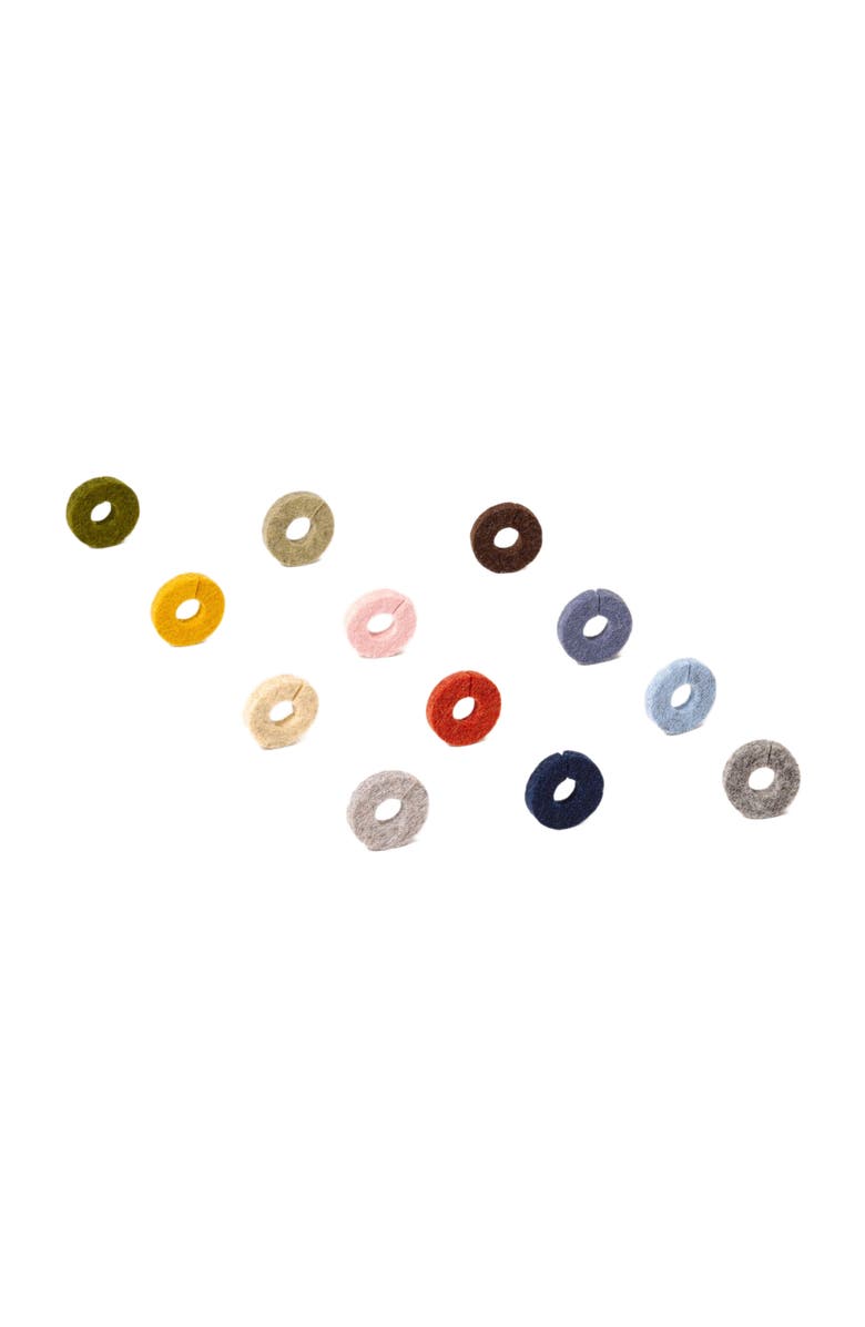 Graf Lantz Wine-O's Merino Wool Round Wine Markers, Alternate, color, Autumn