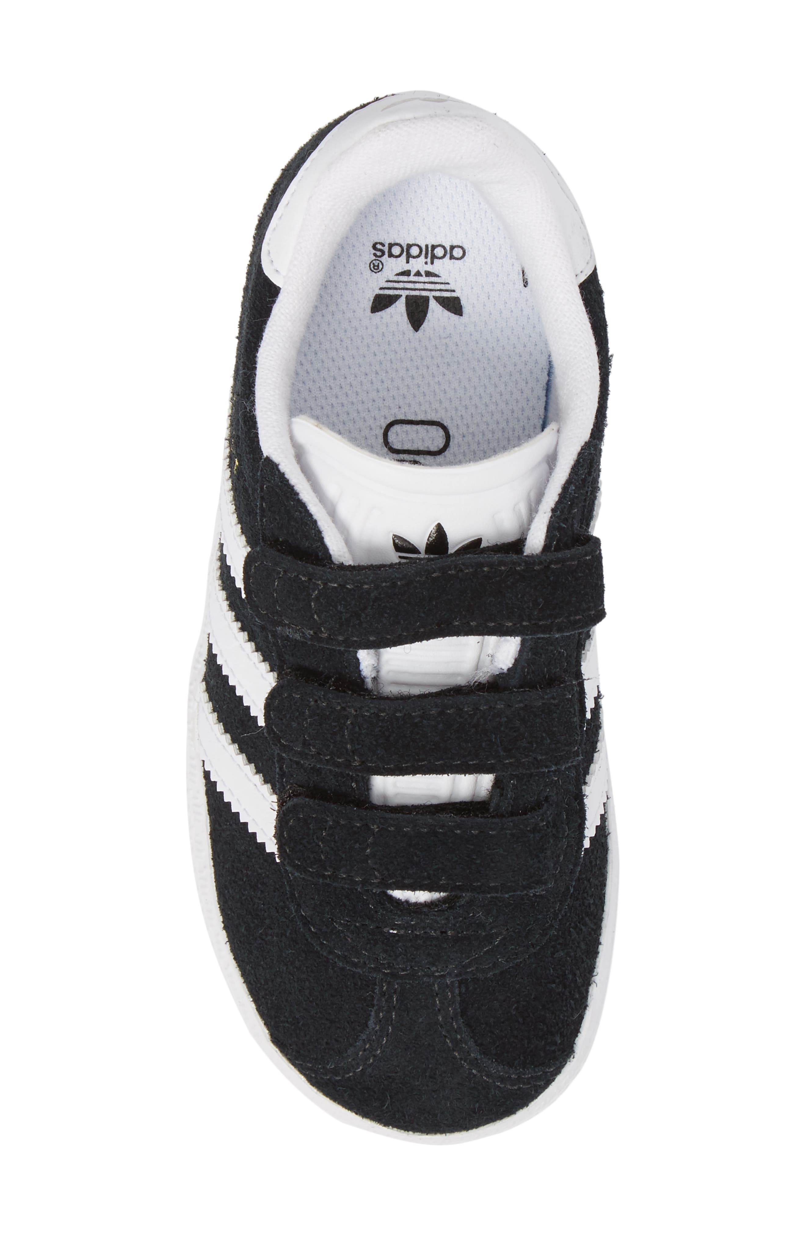 adidas Gazelle Sneaker, Alternate, color, Cblack/Ftw