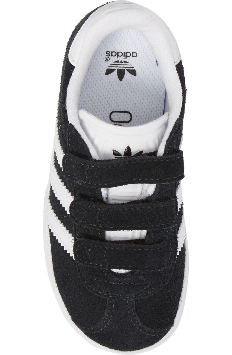 adidas Gazelle Sneaker, Alternate, color, Cblack/Ftw