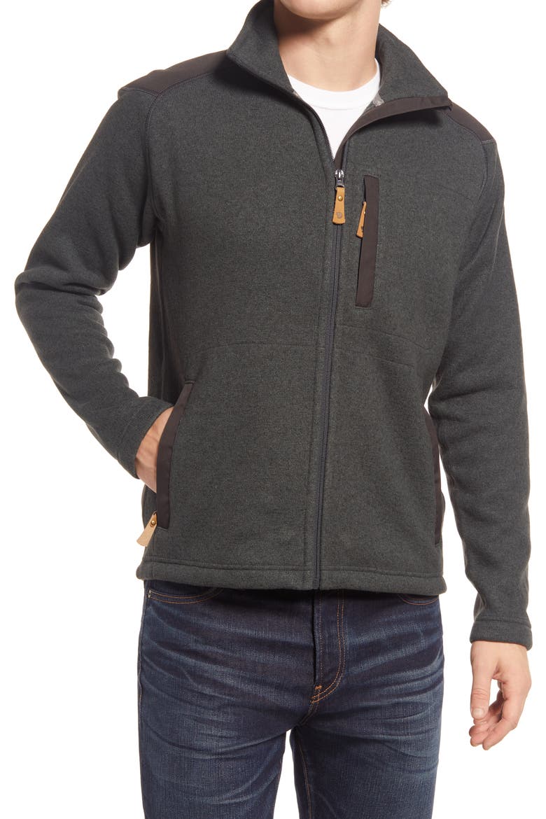 Buck Fleece Jacket, Alternate, color, GRAPHITE