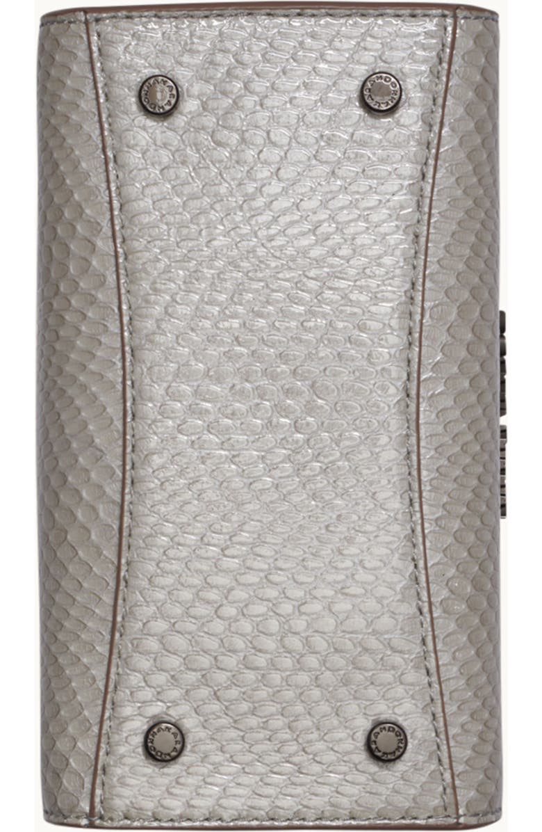 Donna Karan New York Hewlett Snake Crossbody, Alternate, color, Zinc