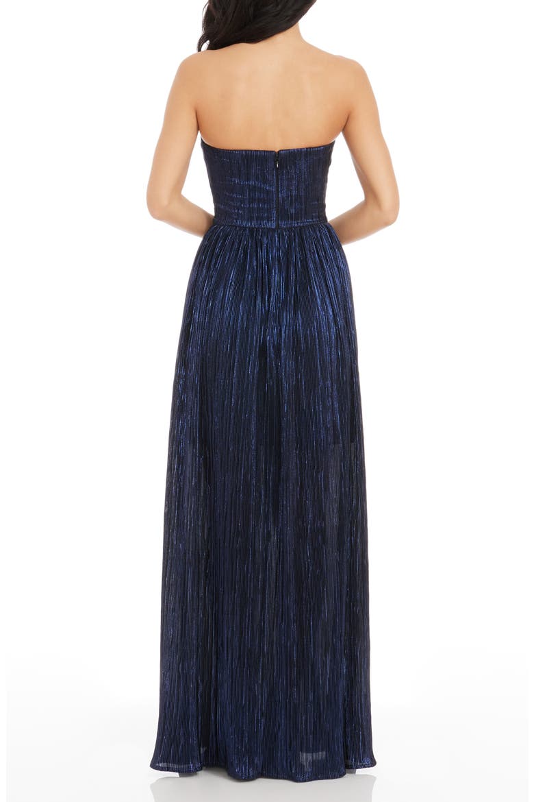 Audrina Strapless Gown, Alternate, color, MIDNIGHT BLUE