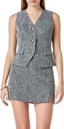 Endless Rose Tweed Button Vest