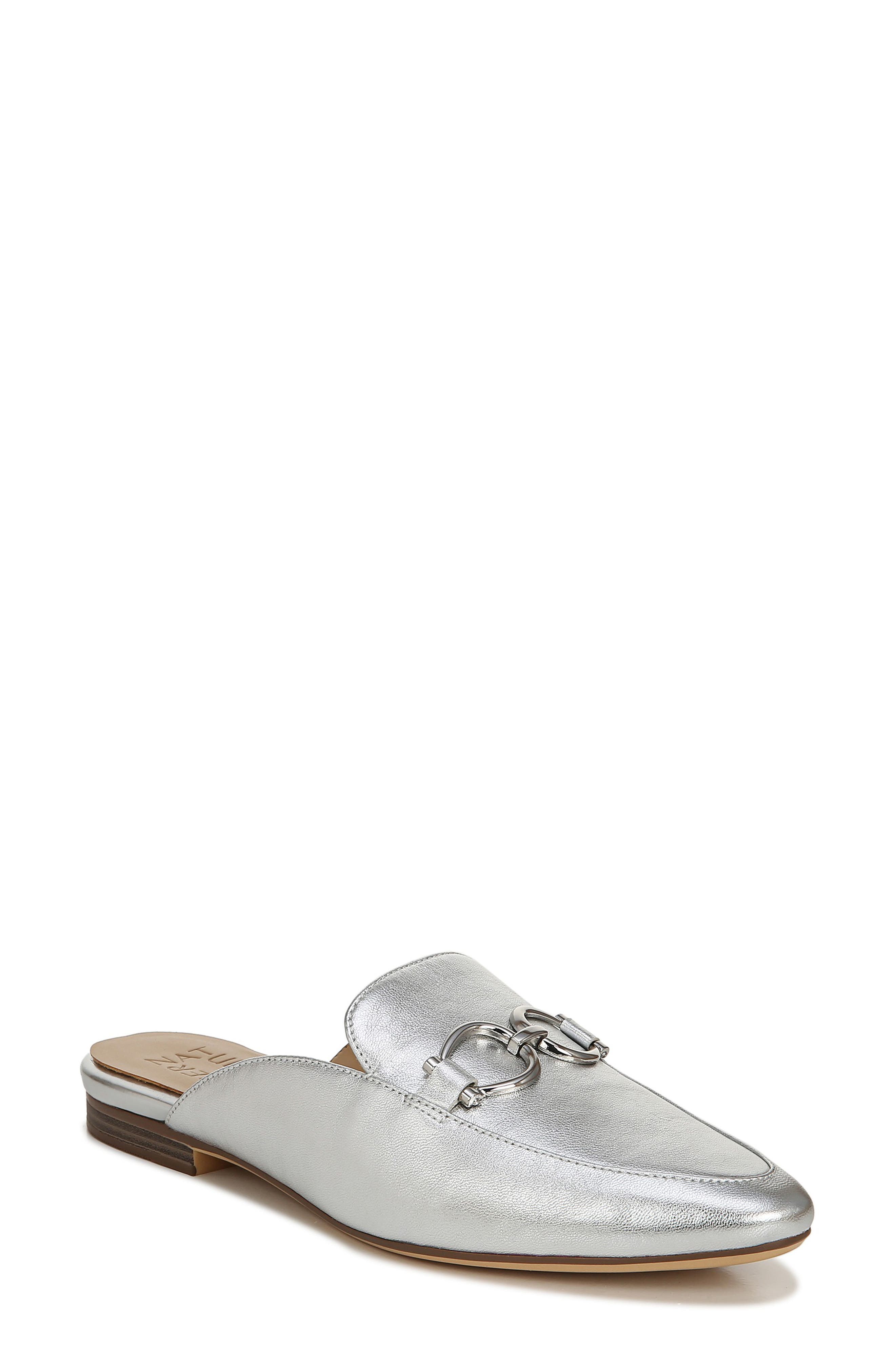 Leanna Mule, Main, color, SILVER LEATHER