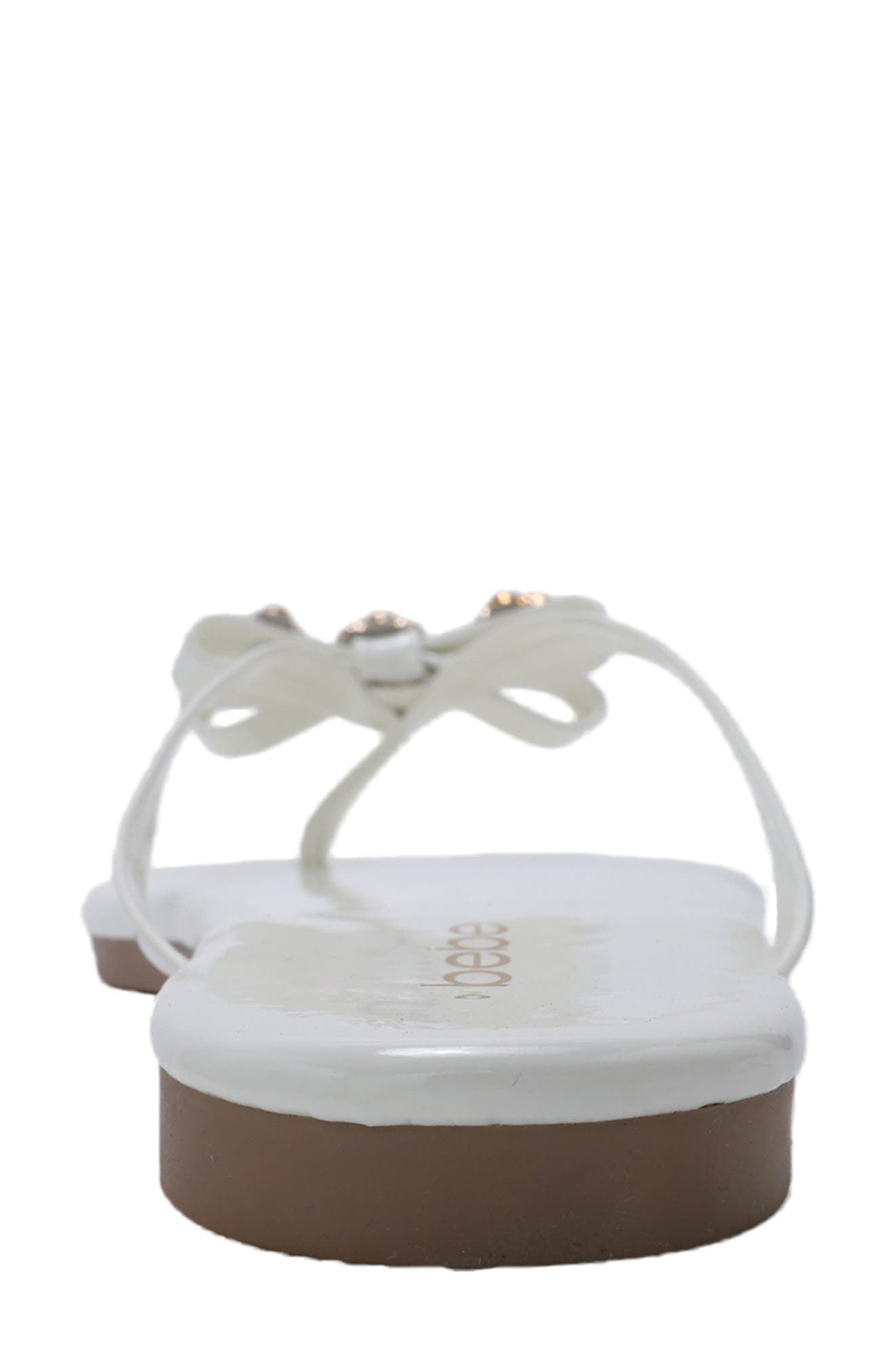 bebe Sandal, Alternate, color, Ivory