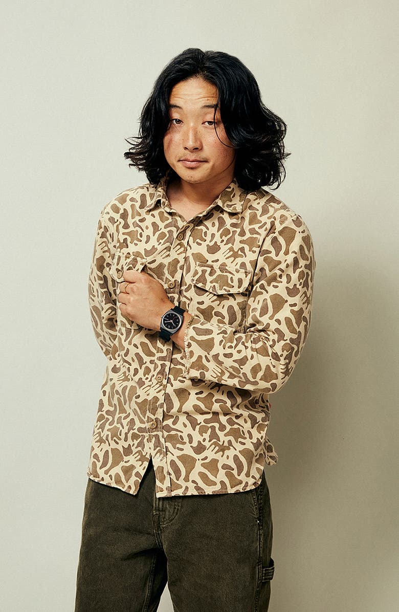 Nixon Time Teller OPP Silicone Strap Watch, 39.5mm, Alternate, color, Black