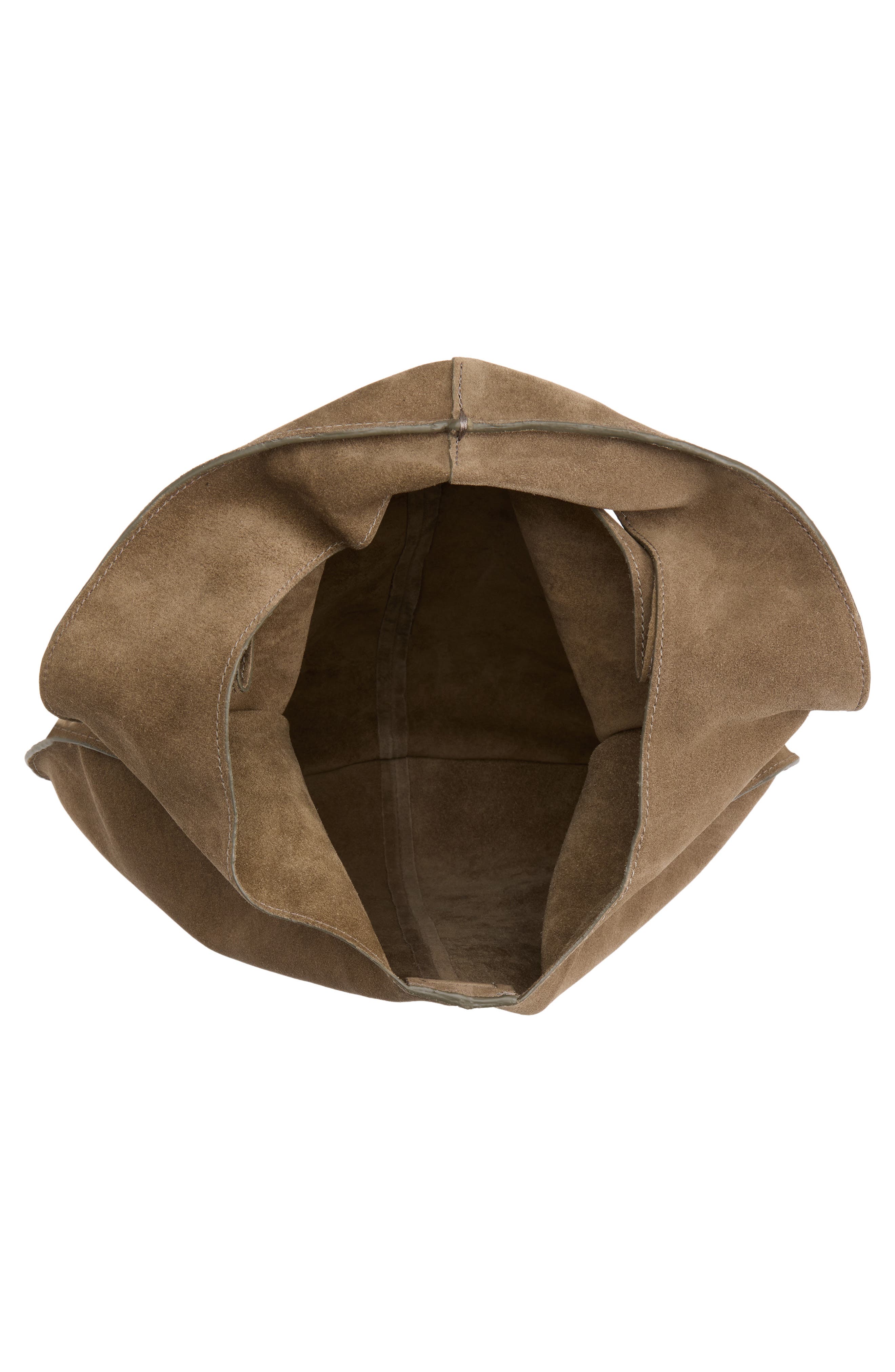 Bolsa Suede Top, Alternate, color, LIGHT/ PASTEL BROWN