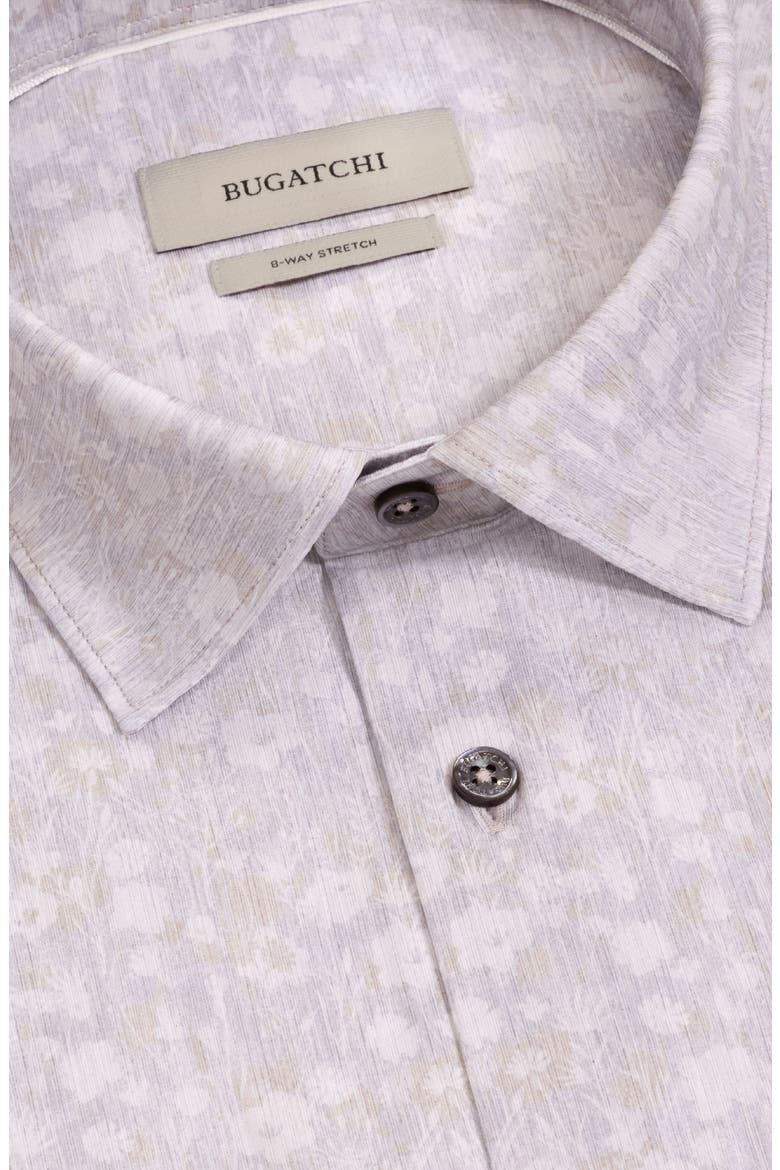 James OoohCotton Long Sleeve Stretch Button Up Shirt, Alternate, color, SAND