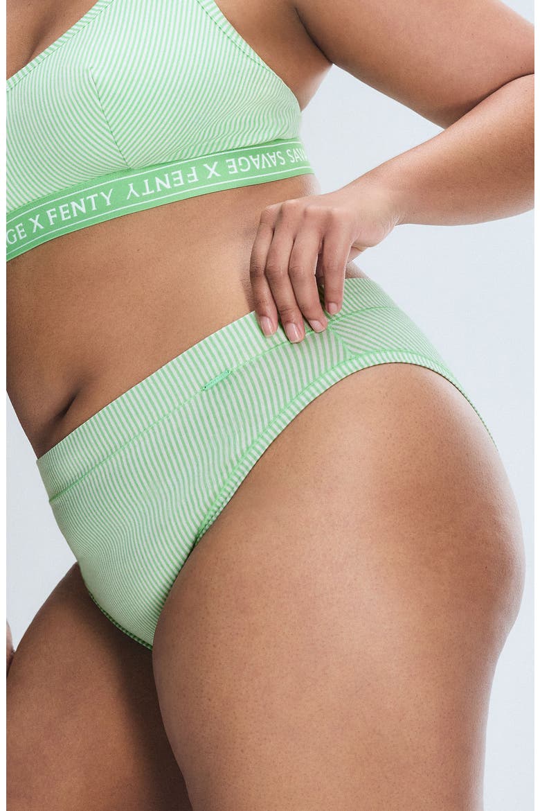 Cotton Essentials Cheeky Panties, Alternate, color, GREEN LOTUS LINE BY LINE PRINT