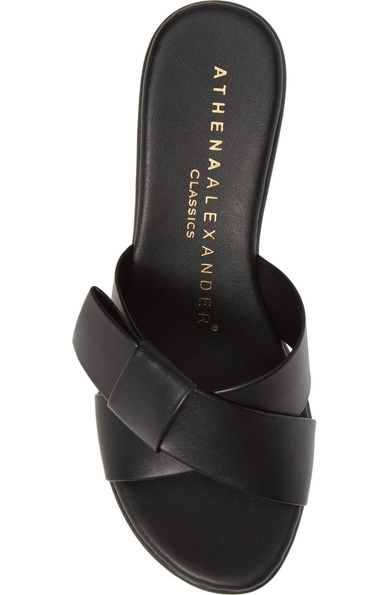 Athena Alexander Striker Wedge Slide Sandal, Alternate, color,