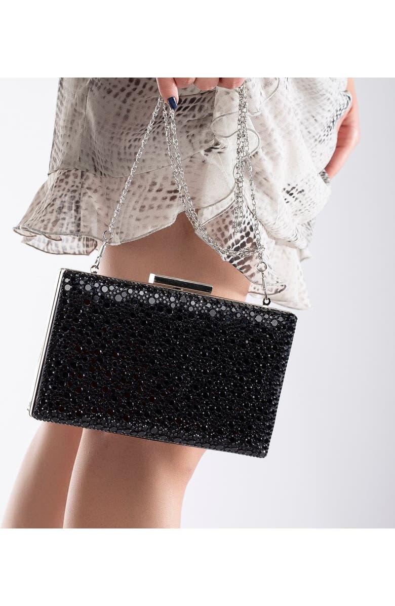 Forever & Always Shoes Clara Evening Clutch, Alternate, color,
