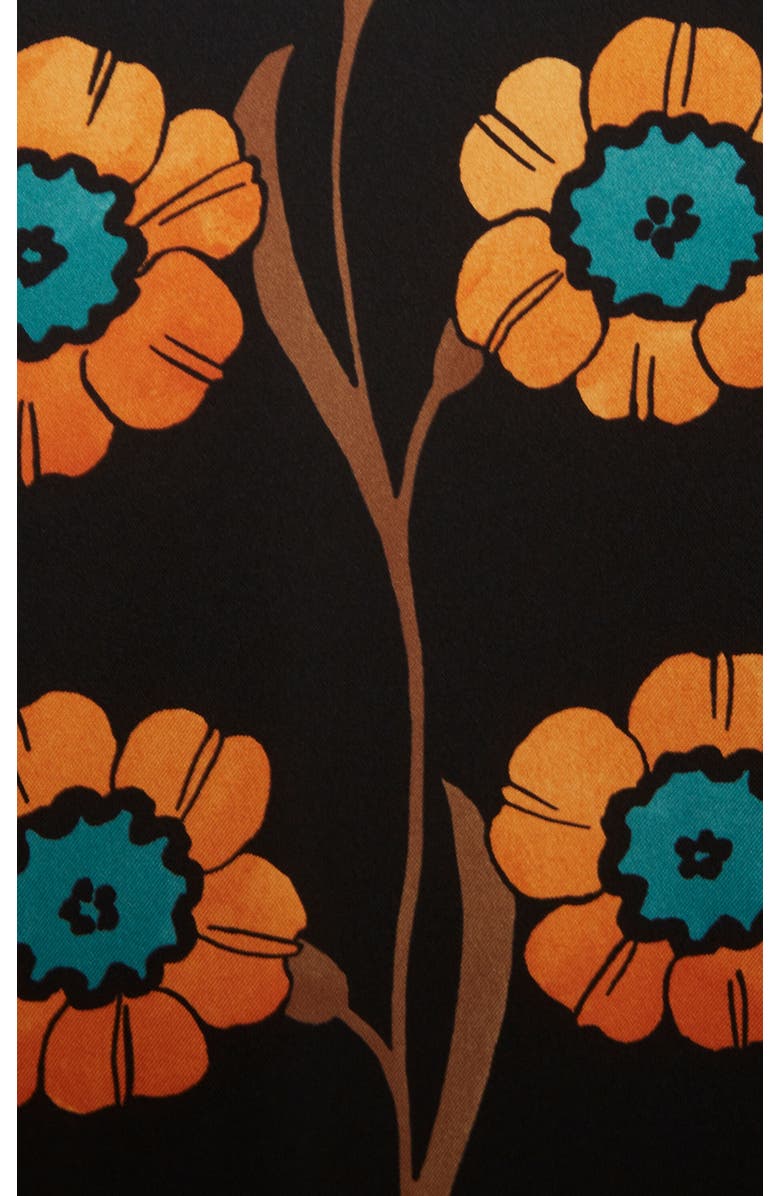 La DoubleJ Swing Dress, Alternate, color, Daisychain Black