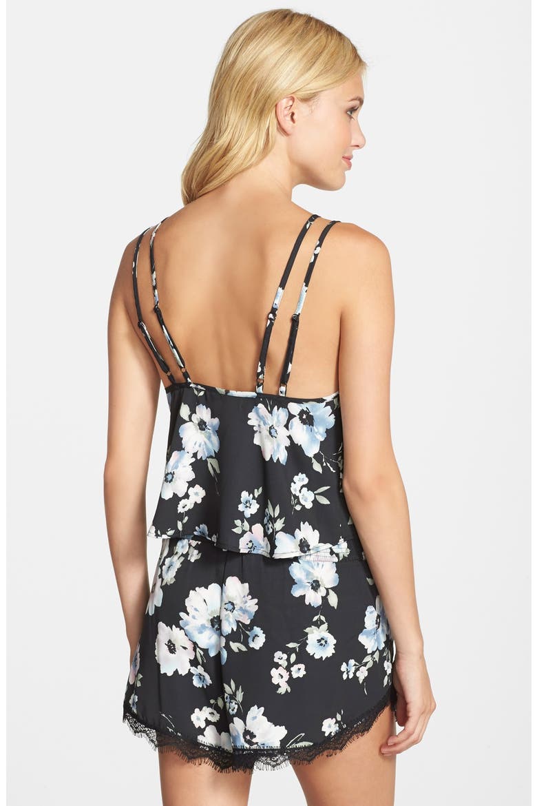 Double Strap Cami, Alternate, color, BLACK SKY