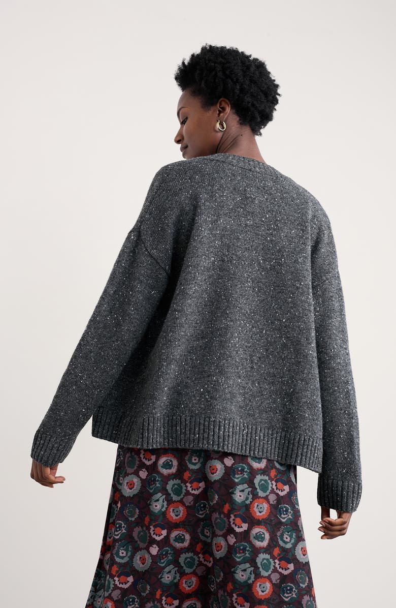 Seasalt Cornwall Harbour Sands Wool Blend Cardigan, Alternate, color, 