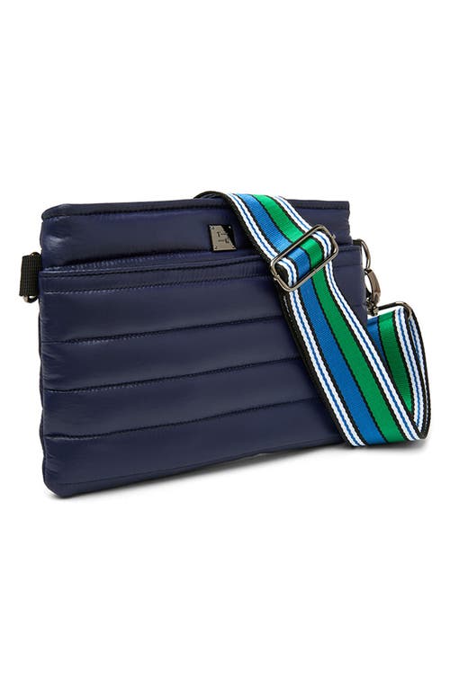 Think Royln Bum Bag 2.0 In Shiny Navy
