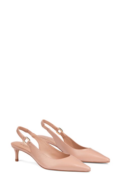 Lettie Oloid Pointed Toe Slingback Pump (Women)