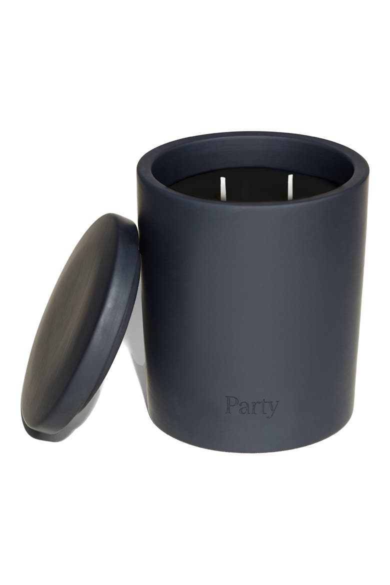 Party Candle, Alternate, color, BLACK