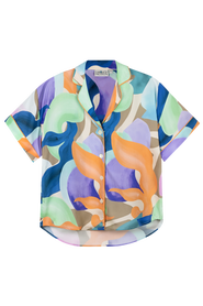 Untitled in Motion Dream Button-Up Printed Camp Shirt