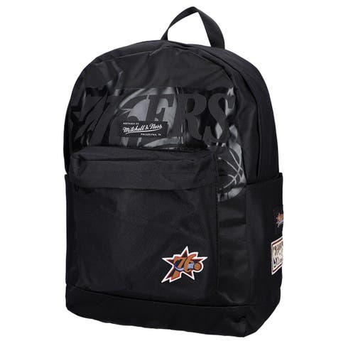 Black Philadelphia 76ers Team Backpack