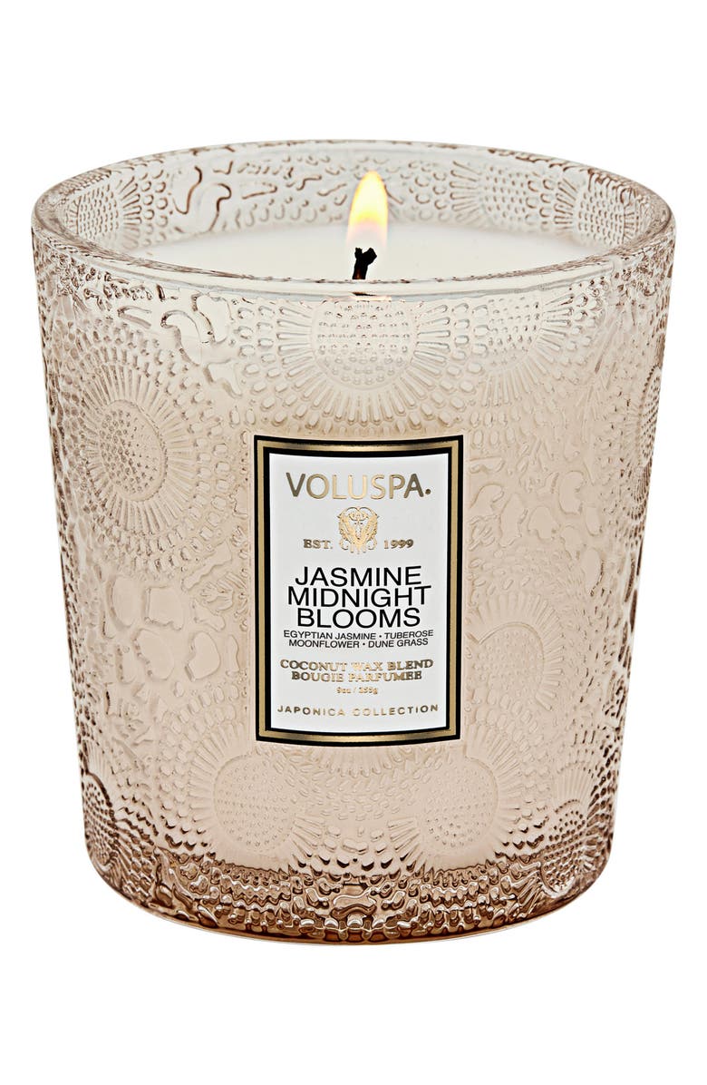 Voluspa Jasmine Midnight Blooms Boxed Classic Candle, Alternate, color, Jasmine Midnight Blooms