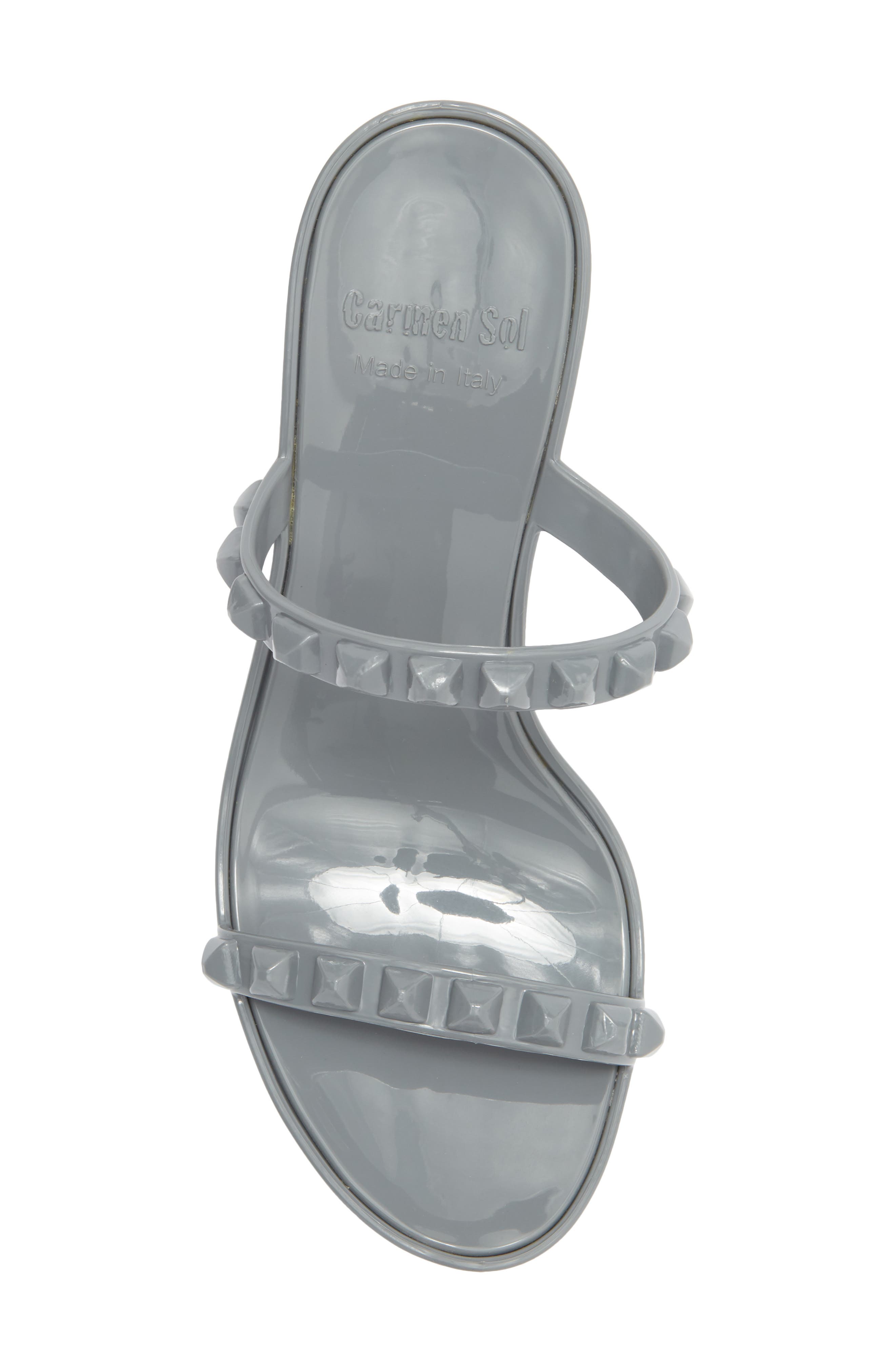 Tonino Platform Wedge Sandal, Alternate, color, GREY