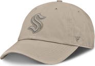 FANATICS Men's Fanatics Tan Seattle Kraken Authentic Pro Road Adjustable Hat