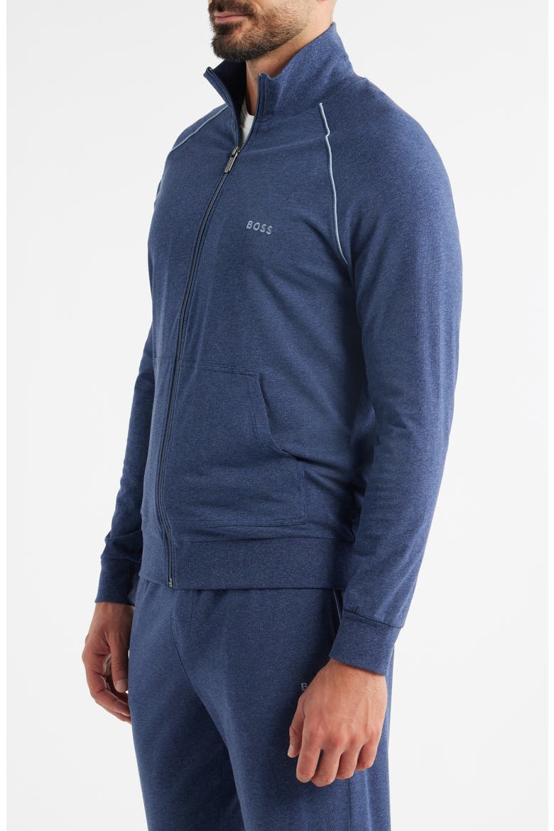 Mixmatch Z Knit Jacket, Alternate, color, OPEN BLUE