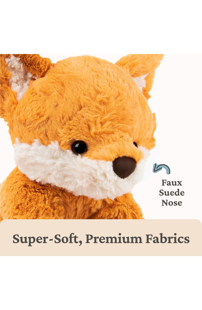 Gund Cozys Collection Fox Stuffed Toy, Alternate, color, Brown/ White