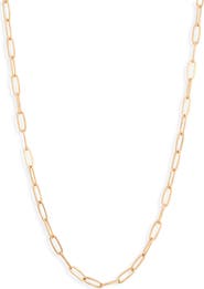 Anzie Paper Clip Chain Necklace