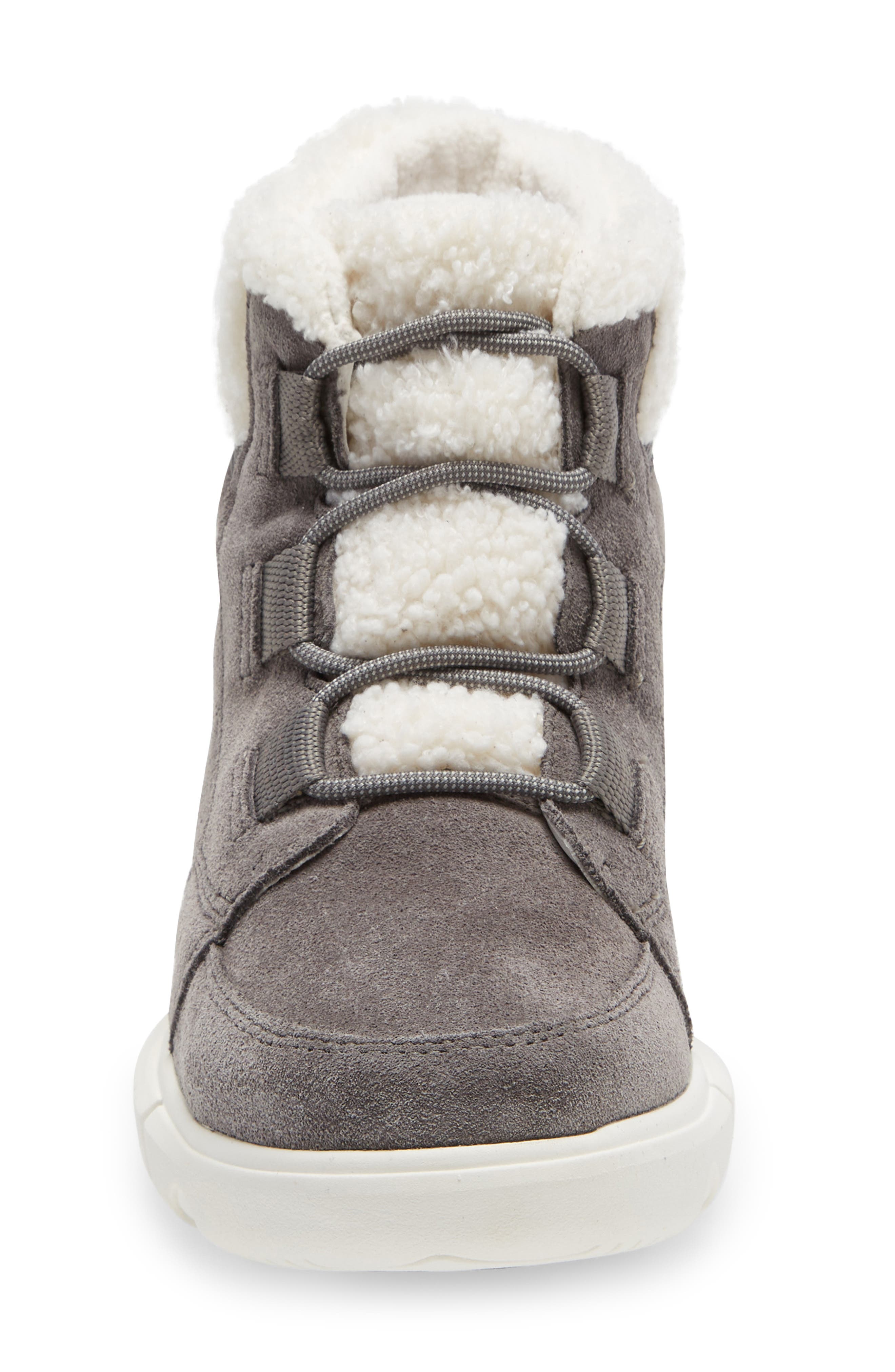 SOREL Explorer<sup>™</sup> II Carnival Cozy Faux Shearling Lined Waterproof Bootie, Alternate, color, 