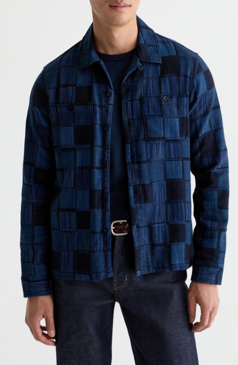 Louis Patchwork Cotton Camp Shirt