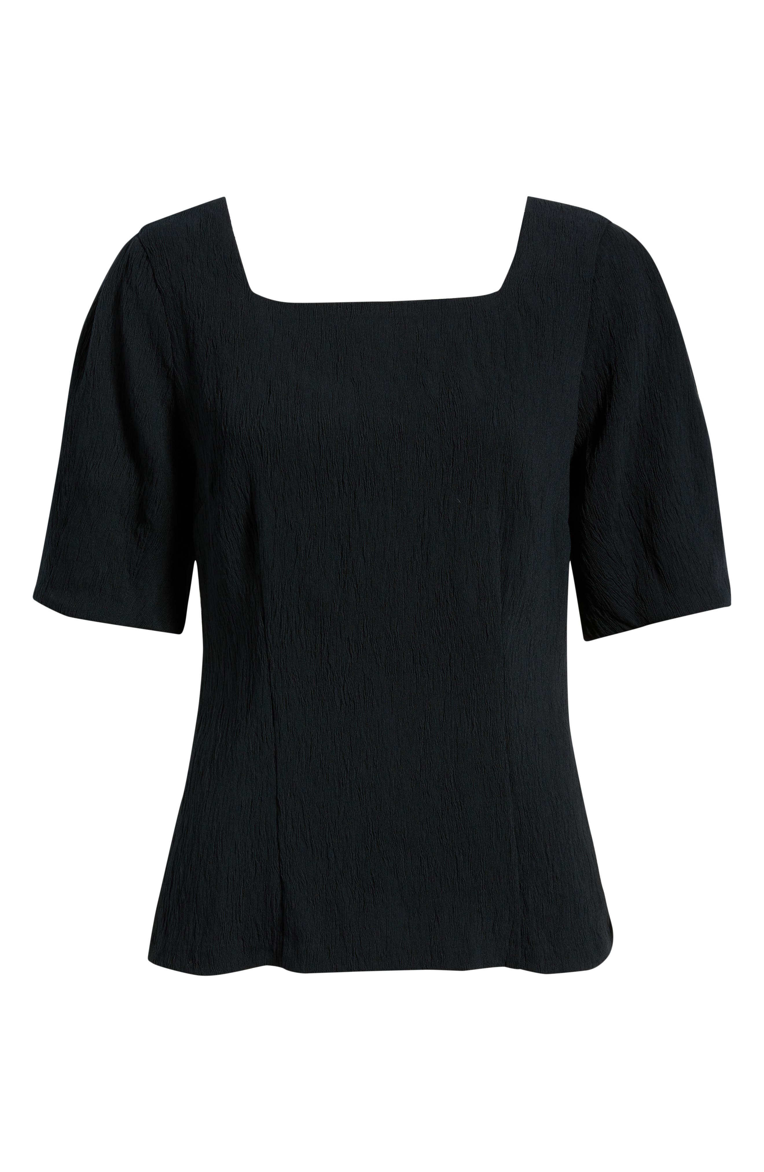 Texture Square Neck Top (Women) | Nordstrom