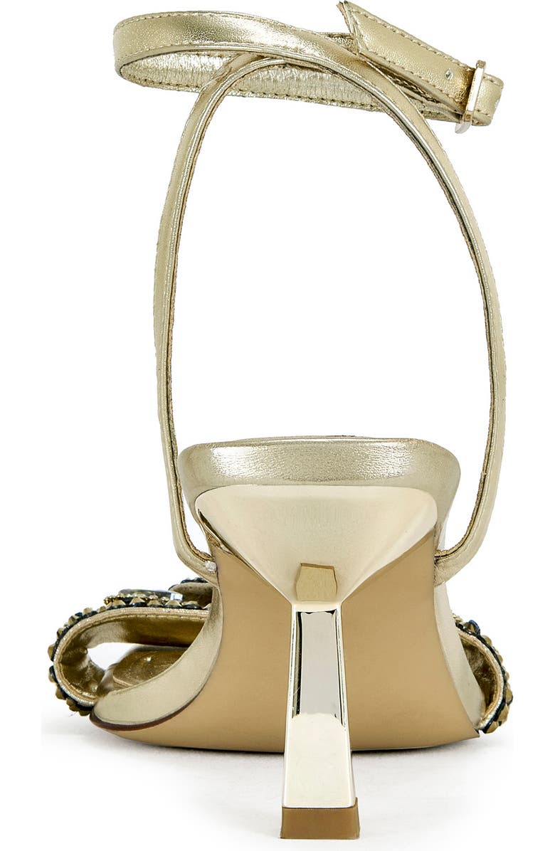 AZALEA WANG Mael Ankle Strap Sandal, Alternate, color, Gold