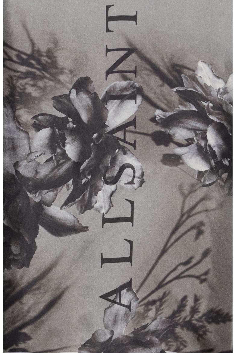 Ione Silk Square Scarf, Alternate, color, GREY
