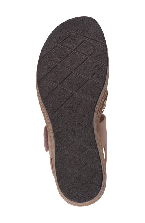 Gc Shoes Luxe Comfort Wedge Sandal In Blush
