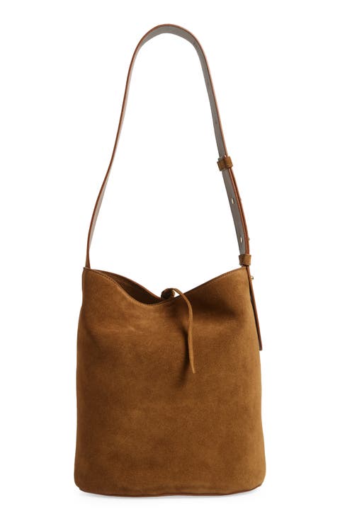Norma Leather Bucket Tote