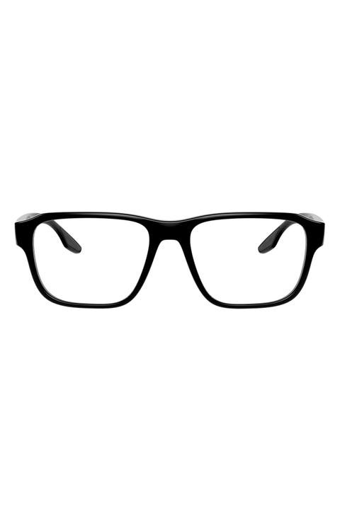 54mm Rectangular Optical Glasses