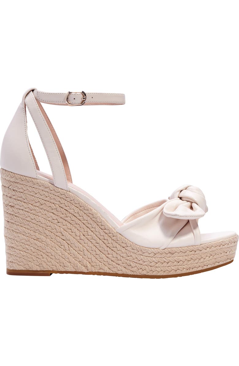 Kate Spade New York tianna espadrille wedge sandal, Alternate, color, Parchment