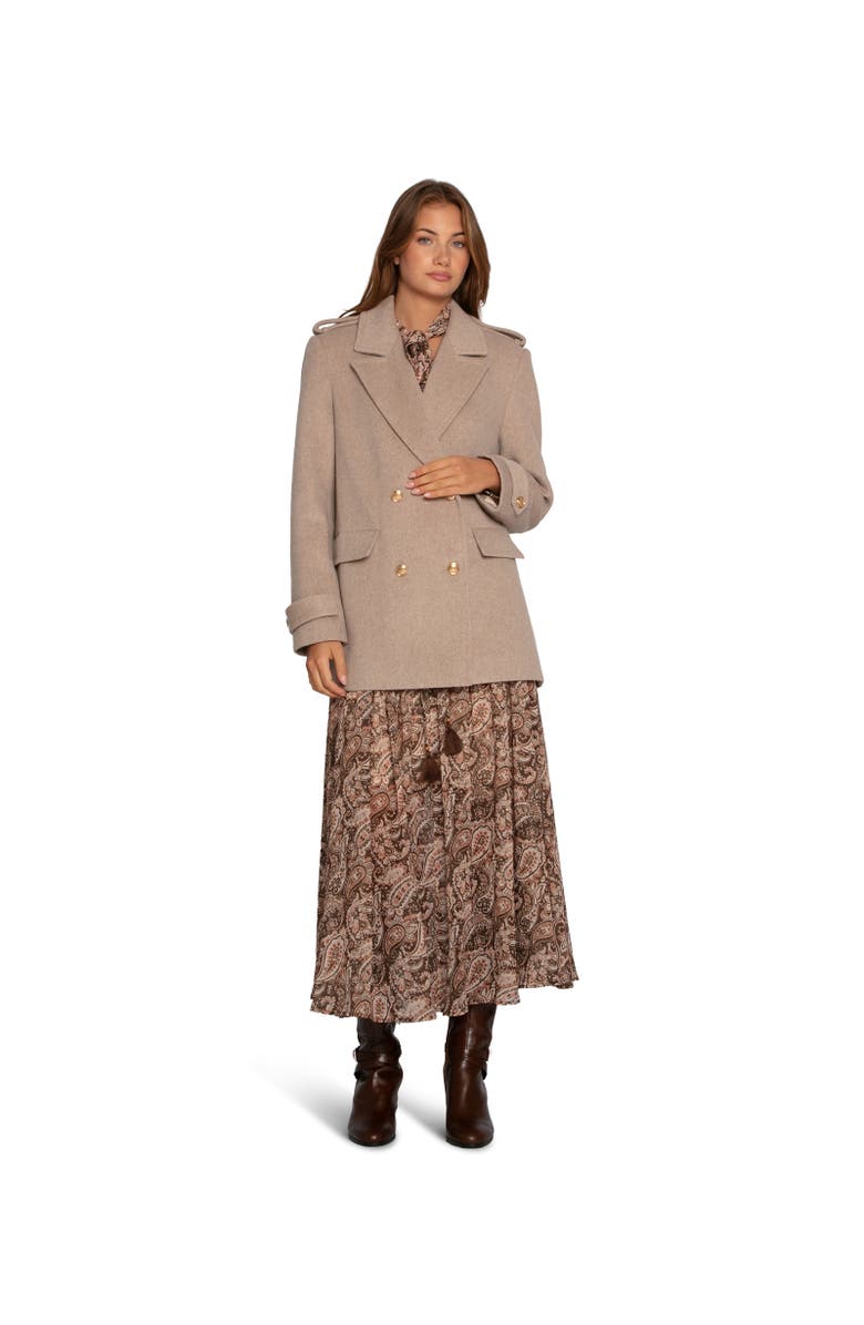 Belle & Bloom Waterfall Printed Maxi Dress, Alternate, color, Multi