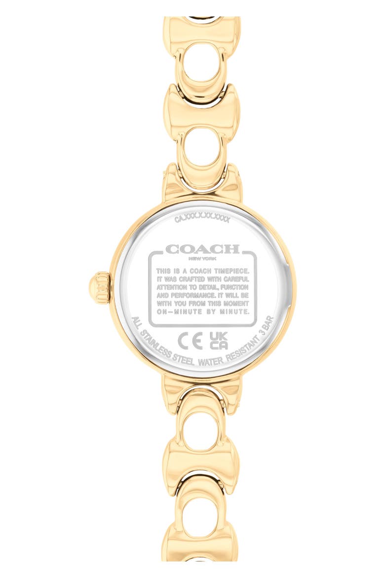 Iris Bracelet Watch, 22.5mm, Alternate, color, GOLD