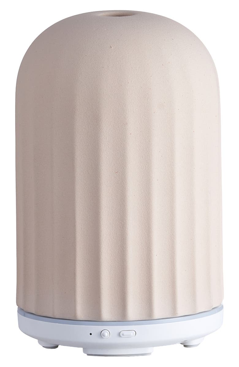 SERENE HOUSE Ingrid Beige Ceramic Ultrasonic Diffuser, Alternate, color, Beige