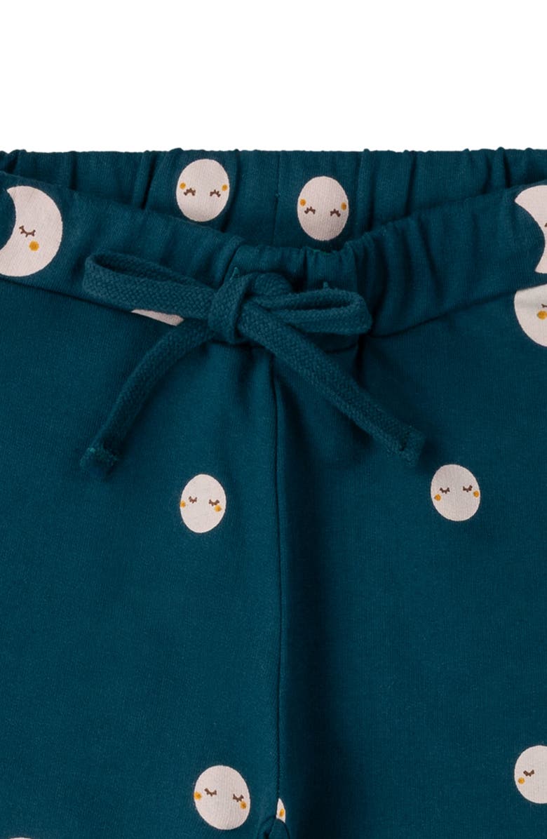 Little Green Radicals Kids' Cozy Organic Cotton Joggers, Alternate, color, Blue