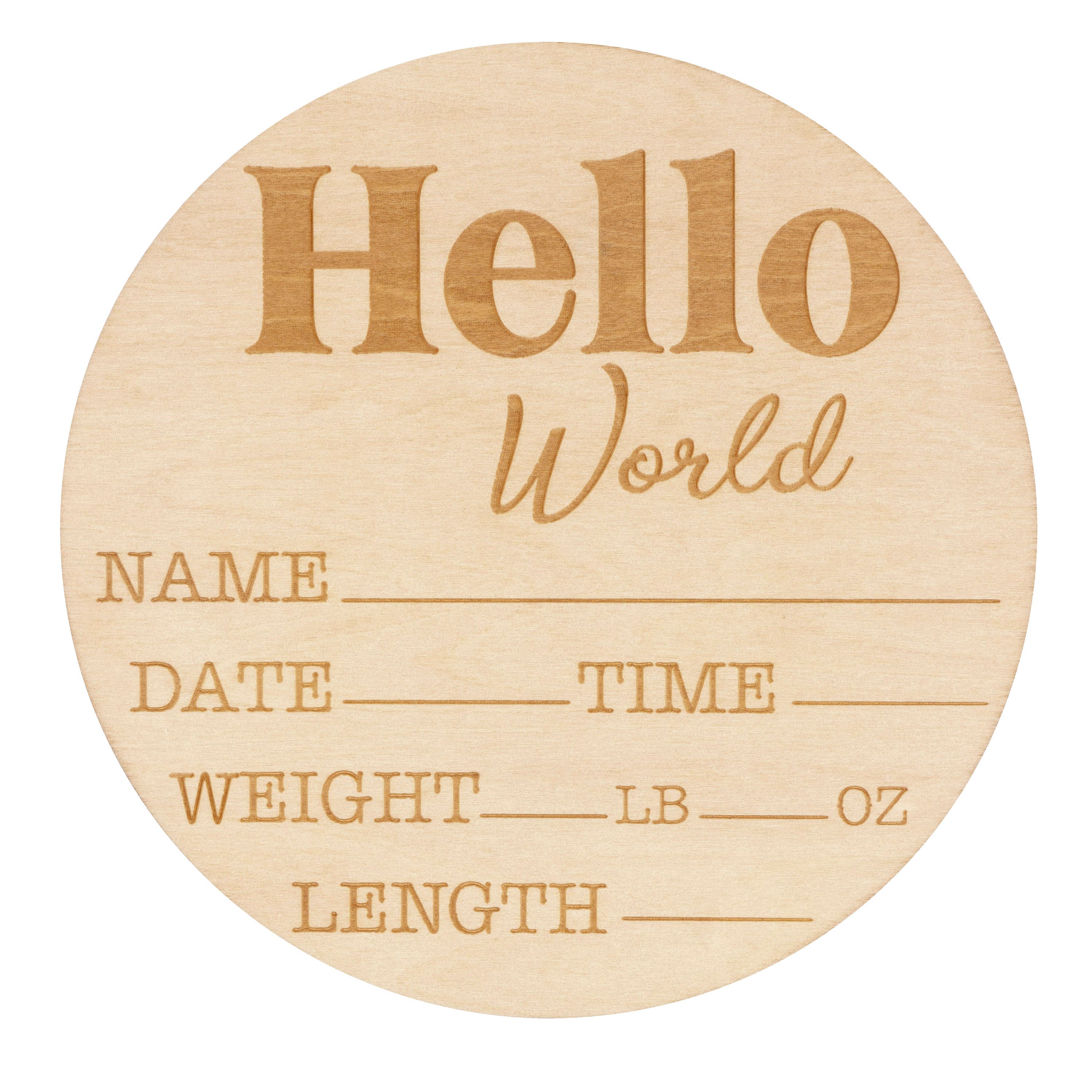 selected Birth Announcement
