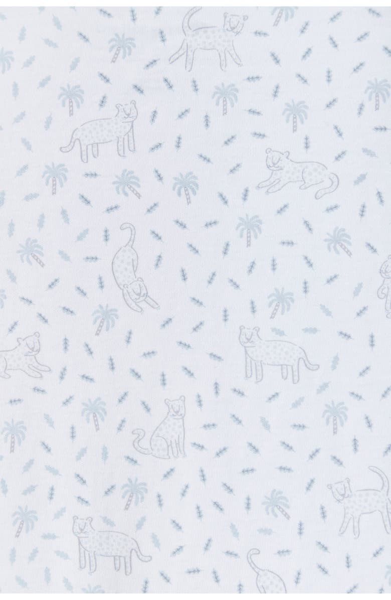 Babycottons Premium Peruvian Pima Cotton Tiggy Footie Pajama for Infant, Alternate, color, Blue