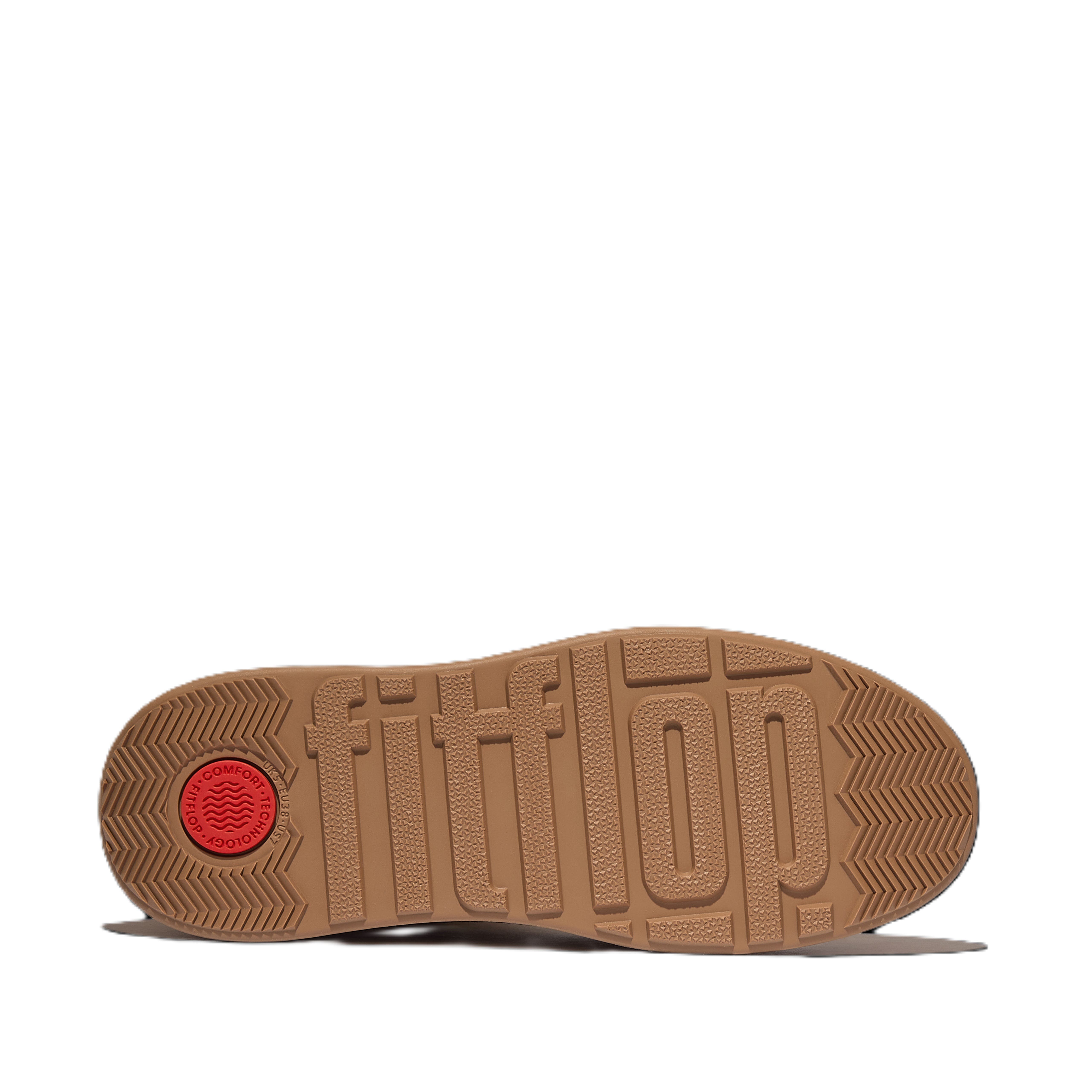 FitFlop F Mode Shearling Collar Zip, Alternate, color, Desert Tan